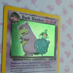 Pokemon TCG Dark Slowbro Team Rocket Holo Rare 12/82 60HP Wizards 2000 - Image 4