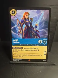 Anna True-Hearted Rare 137/204 Disney Lorcana Fabled - Image 1