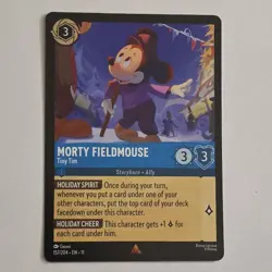 Morty Fieldmouse-Tiny Tim 157/204 Winterspell Disney Lorcana Regular NM - Image 1