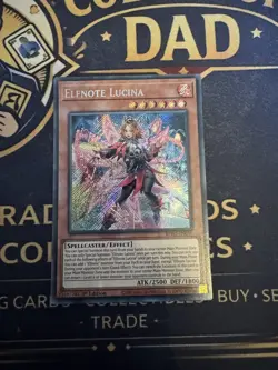BPRO-EN010 Elfnote Lucina Secret Rare 1st Edition YuGiOh - Image 1