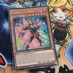 BPRO-EN010 Elfnote Lucina : Secret Rare Card : 1st Edition : YuGiOh TCG - Image 1