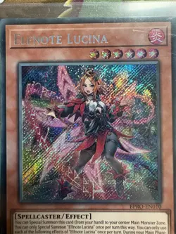 Yugioh Elfnote Lucina Secret Rare BPRO-EN010 - Image 3
