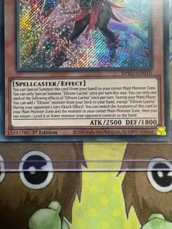 Yugioh Elfnote Lucina Secret Rare BPRO-EN010 - Image 4