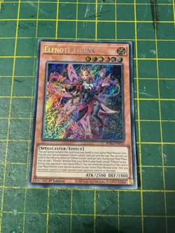 BPRO-EN010 Elfnote Lucina : Secret Rare Card : 1st Edition : YuGiOh TCG - Image 1