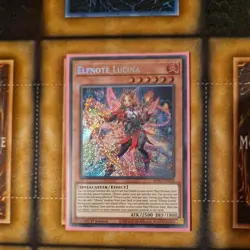 BPRO-EN010 Elfnote Lucina Secret Rare 1st Edition YuGiOh - Image 1