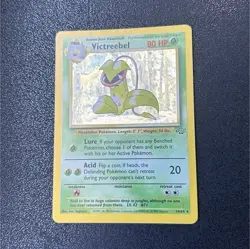 Pokemon Victreebel 14/64 Jungle Holo Rare LP 1999 Wizards of the Coast Card - Image 1
