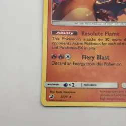 Pokemon Card TCG Charizard 3/70 Dragon Majesty Sun & Moon 2018 Non Holo - Image 4