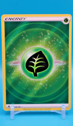 Grass Energy 152/159 - Crown Zenith - Pokemon Card - Near Mint - Image 1