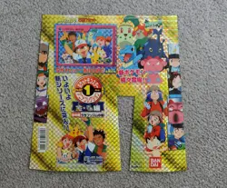 2000 RARE Pokemon Anime Part 1 Carddass Vending Machine Board Display Card - Image 1