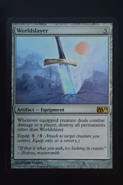 Magic The Gathering MTG WORLDSLAYER Magic 2012 LP Lightly Played - Image 1
