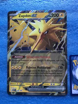 GCC Pokemon Jumbo Promo 049 Zapdos ex set Scarlatto e Violetto Ita. 2023. NM - Image 1