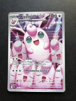 GCC Pokemon Wigglytuff 105/094 Illustrazione rara set Fiamme Spettrali It. NM - Image 1