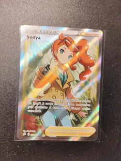Carte Pokemon dresseur full art Sonya, Clash Des Rebelles, 192/192, Nm/Mint - Image 1