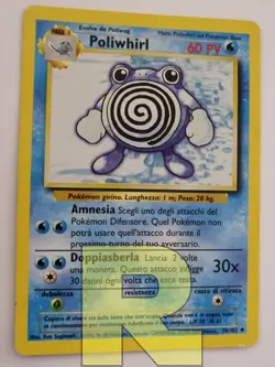 Poliwhirl ® Set Base 38/102 ® Non Comune ® Pokemon ® Italiano ® Good - Image 1