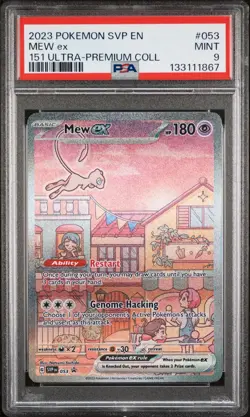 2023 Pokemon Svp En-Sv Black Star Promo 053 Mew Ex 151 Ultra-Premium Coll - PSA - Image 1