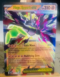 Mega Zygarde EX 047/088 Double Rare [NM] [Perfect Order] (2026) Pokemon Card - Image 1