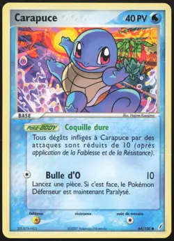 Carte Pokemon Carapuce 64/100 Gardiens de Cristal Francais - Image 1