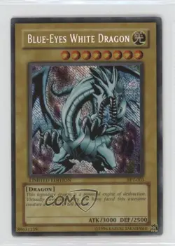 Blue-Eyes White Dragon YuGiOh Collectors Tin Promo #BPT-003 2002 - Image 1
