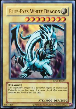 Yu-Gi-Oh! Blue-Eyes White Dragon RP01-EN001 Ultra Rare [NM] American | EN 2024 - Image 5