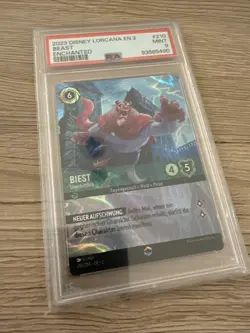2023 Disney Lorcana Beast /Biest Enchanted PSA 9 - Image 1