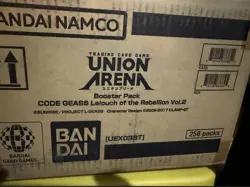 Union Arena Code Geass vol. 2 sealed booster box case - Image 1