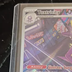 Toxtricity 103/094 ME02: Phantasmal Flames Illustration Rare Pokemon TCG NM - Image 3