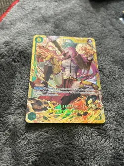One Piece TCG Jewelry Bonney OP12-118 SEC Legacy Of The Master Holo Foil Card - Image 2
