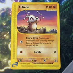 Pokemon Card | Cubone Aquapolis 72/147 Non Holo 2002 E Reader WOTC Vintage - Image 1
