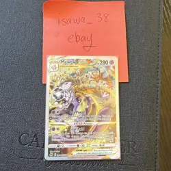 Mewtwo VSTAR GG44/GG70 Ultra Rare Crown Zenith Pokemon Card - Image 3