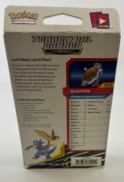 Pokemon Cards - SEALED Torrential Cannon Theme Deck - Team Up Blastoise - Image 3
