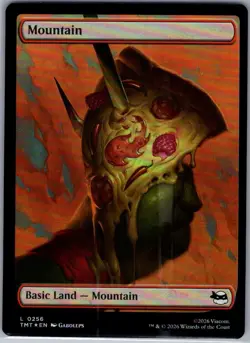 Mountain (0256) 256 Foil TMNT - Magic The Gathering MTG - NM - Image 1