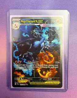 Mega Charizard X ex - 125/094 Phantasmal Flames Pokemon - Image 4