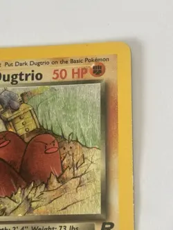 Dark Dugtrio 6/82 Team Rocket Holo Rare Lightly Played Pokemon Card - Image 4
