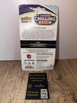 2 Pokemon Phanpy Morpeko TCG Sword & Shield Chilling Reign Blister Packs Bundle - Image 3