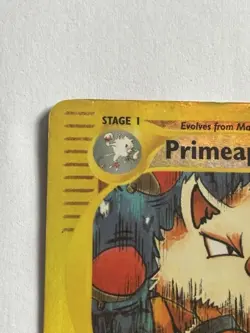 Primeape 29/147 Reverse Holo Aquapolis Moderately Played Pokemon Card - Image 4