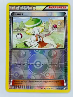 Pokemon TCG Bianca Legendary Treasures 109/113 Reverse Holo Uncommon 2013 MP - Image 1