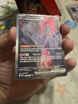 Team Rocket's Mewtwo ex 231/182 Sv10: Destined Rivals Holo TCG POKEMON CARD - Image 3