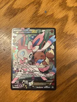 Pokemon Sylveon EX RC32/RC32 Generations Ultra Rare Full Art Holo 170 HP English - Image 2