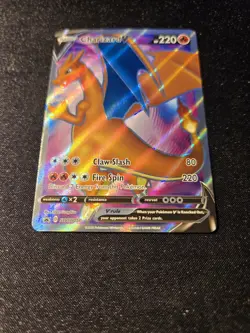 [NM] Charizard V - SWSH050 - Full Art Black Star Ultra Rare Promo - Pokemon TCG - Image 2