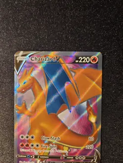 [NM] Charizard V - SWSH050 - Full Art Black Star Ultra Rare Promo - Pokemon TCG - Image 3