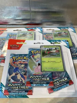 Pokemon Journey Together 3x Triple Blister Pack - In Hand Three Sets 9 Boosters - Image 2