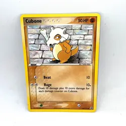 Cubone 60/113 Common Delta Species Pokemon Moderately Played - Image 1
