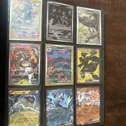 Pokemon TCG Card Collection LOT EX, FULL ARTS, Some vintage, with 2 binders! - Image 2