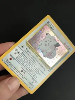 Pokemon TCG Clefairy 6/130 Base Set 2 Holo NM - Image 3