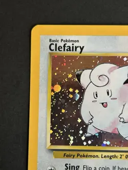 Pokemon TCG Clefairy 6/130 Base Set 2 Holo NM - Image 4