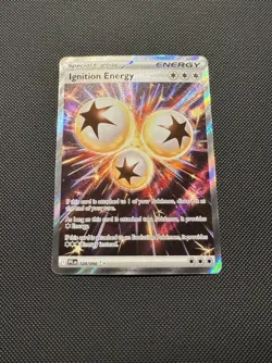 Pokemon TCG Ignition Energy 124/094 Me02: Phantasmal Flames Ultra Rare Near Mint - Image 2