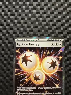 Pokemon TCG Ignition Energy 124/094 Me02: Phantasmal Flames Ultra Rare Near Mint - Image 3