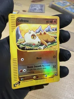 Pokemon TCG - Cubone - Expedition 103/165 - Reverse Holo - WOTC 2002 - MP - Image 2