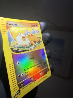 Pokemon TCG - Cubone - Expedition 103/165 - Reverse Holo - WOTC 2002 - MP - Image 3