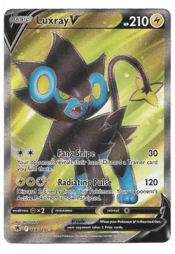 Luxray V (Full Art) 168/189 Swsh10: Astral Radiance Holo Pokemon TCG - NM - Image 1